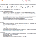 Referent für Kinder und Jugendprojektarbeit des Kinder- und Jugendwerkes der EmK-Süd