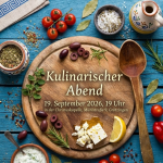 Kulinarischer Abend in Grötzingen am 19. September 2026